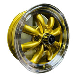 Rin Tipo Spider 15x5.5 Entrada 4-130 Vw Vocho 4 Birlos Msi