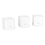 Kit 3 Roteador Wi-fi Tenda Nova Mw3 Rede Mesh Ac1200 Mbps Du