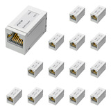 Fgb Paquete De 15 Acopladores Ethernet Blindados Cat7 Rj45, 