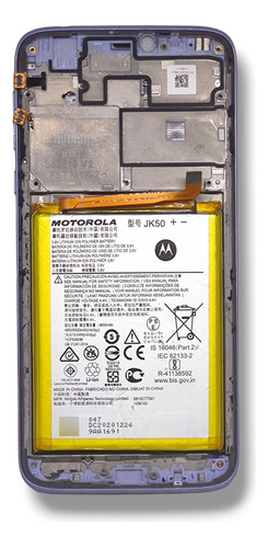 Bisel Con Batería Original Motorola Para Moto G7 Power 