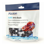 Aqueon Pure Betta Beads, Blanco Y Negro