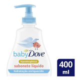 Kit 3 Sabonete Líquido Baby Dove Hidratação Enriquecida 400m