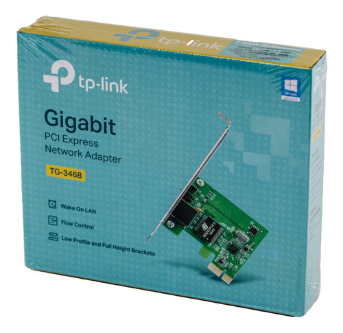 Placa Red Pci Express Pci-e Tp-link Gigabit Adaptador Htec