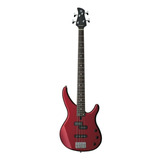 Contra Baixo Yamaha Trbx174 4 Cordas Vermelho Metalico