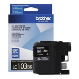 Cartucho De Tinta Brother Lc 103bk Negro Original