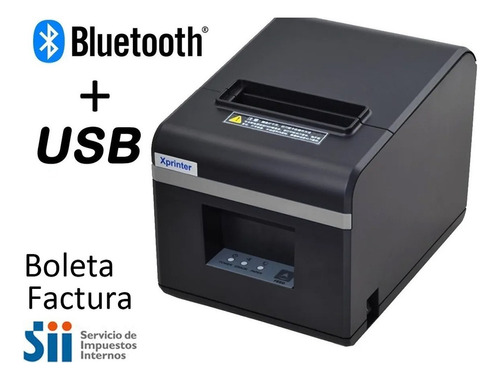 Impresora Pos Termica Boleta Factura 80mm Usb + Bluetooth