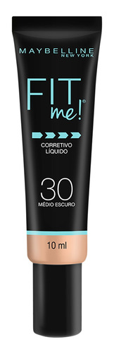 Maybelline Fit Me! Cor 30 Escuro - Corretivo Líquido 10ml