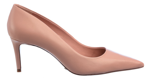 Scarpin Feminino Salto Baixo Resort 24 Schutz Rose