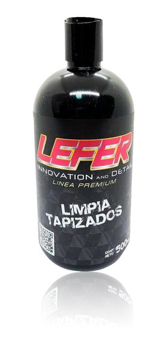 Limpia Tapizados Telas Cuero Alfombras Para Autos X 500ml