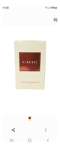 Perfume Chic De Carolina Herrera 80 Ml