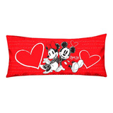 Disney Mickey True Love Almohada Super Jumbo Doble Cara