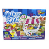 Juego De Masas Color Clay Carrito De Helados Full