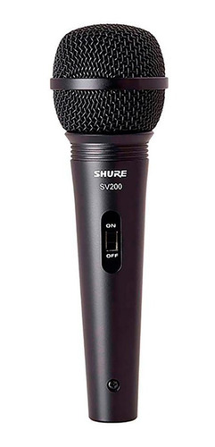 Micrófono Dinámico Vocal Shure Sv200