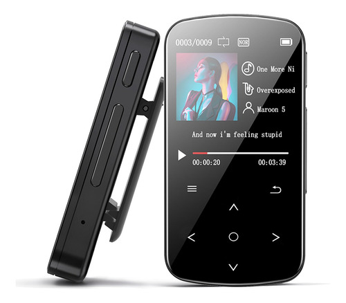 Leitor De Mp3 Benjie M9 Com Clipe Bluetooth De 64 Gb