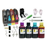 Bulk Ink Canon Mg 3010 3610 3510 + 400ml Tintas + Snap Fill