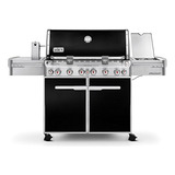 Asador Weber Summit E670 769 Pulgadas Cuadradas Color Negro 