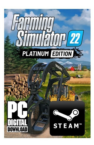 Farming Simulator 22 Platinum Edition - Pc Steam