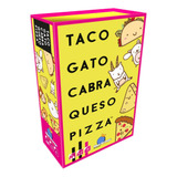 Taco Gato Cabra Queso Pizza Juego De Cartas Español