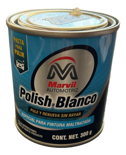 Pasta Pulidora Polish Blanco Marvil 300g