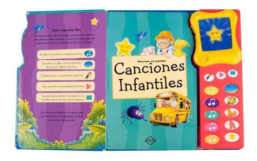 Canciones Infantiles Para Leer, Oir Y Gr - Grabar