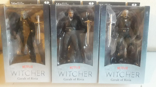 Figuras The Witcher Geralt Of Rivia 3 Figuras