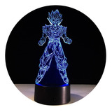 Lampara Ilusión 3d Vegetto Dragón Ball Z