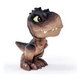 Dinossauro Baby Mini T-rex  Jurassic World  Marrom Escuro