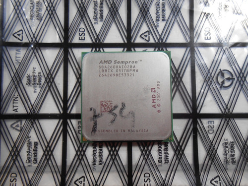 Microprocesador Zócalo Am2 Amd Sempron Sda2600aio2ba
