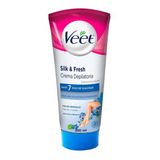 Crema Depiladora Veet Silk & Fresh Piel Sensible 200 Ml