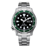 Reloj Citizen Automatico Ny008489e Hombre 200 Mts Chiarezza