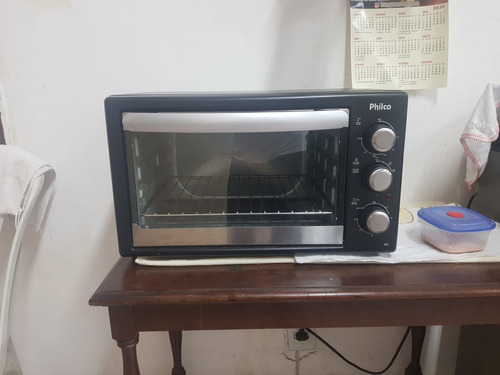 Forno De Bancada Elétrico Philco Pfe40p 38l Preto 110v