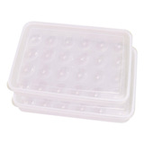 Gxt Contenedor De Huevos Apilable Para Refrigerador, Caja