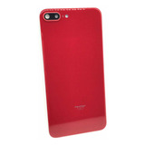 Tapa Trasera Vidrio Para iPhone 8plus Rojo +lente Camara