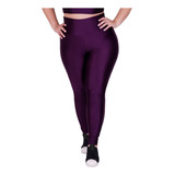 Kit 3 Calças Legging 3d Plus Size Feminina Esporte Academia