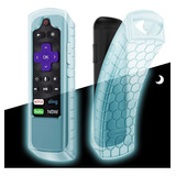 Funda Para Control Remoto Casebot, Para Roku, Azul Brillante