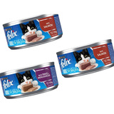 Alimento Para Gato Félix Paté 156g A Elegir 3 Pzas 