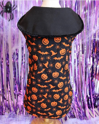 Roupa Fantasia Capa Halloween Para Cães