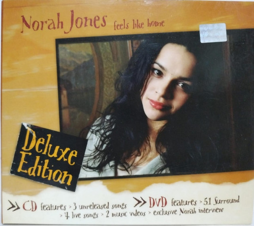 Norah Jones  Feels Like Home Cd + Dvd 2004 Argentina
