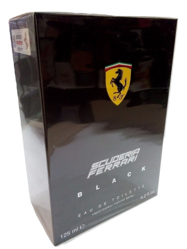 Perfume Scuderia Ferrari Black Edt 125 Ml Masculino Original Importado