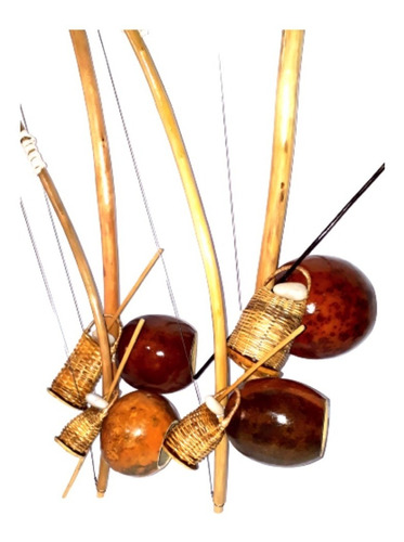 Kit 4 Berimbau Envernizado Tamanhos 60/ 80 / 105 Cm / 160 Cm