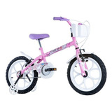 Bicicleta Infantil Aro 16 Track Bikes Pinky