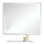Espejo Biselado Rectangular Con Repisa Reflejar 60x50 Cm | Envío gratis
