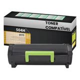 Toner 504h Compatível Para Lexmark Ms410dn