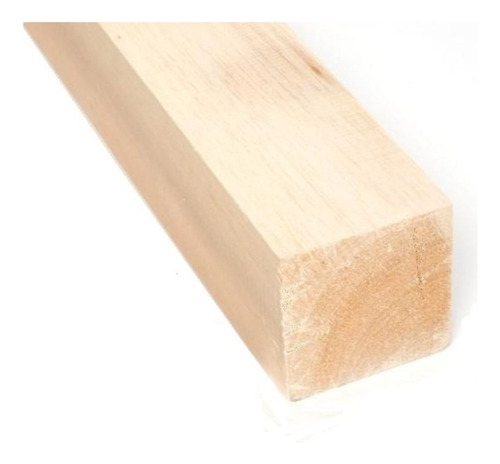 Palo De Balso Madera Cuadrado De 1 Cm X 20 Uds