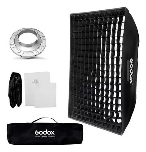 Softbox Godox Sb Fw 60x90cm Com Grid E Suporte Bowens