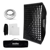 Softbox Godox Sb Fw 60x90cm Com Grid E Suporte Bowens