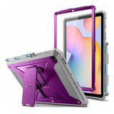 Funda Para Samsung 10.4 Tab S6 Lite Sm-p610 2020 Purple Fin