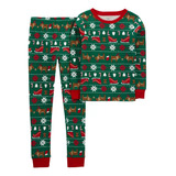Pijama Navidad Para Niños Y Niñas Carters 2a5 Años.