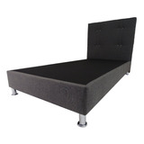 Combo Base Cama + Cabecero Entero - 200 X 200 - King C