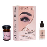 Kit Henna Para Sobrancelhas Profissional Menela Escolha Cor